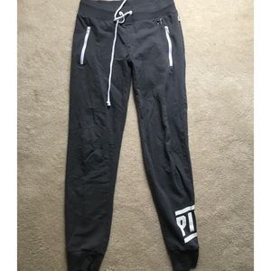 PINK Gray Sweatpants Joggers